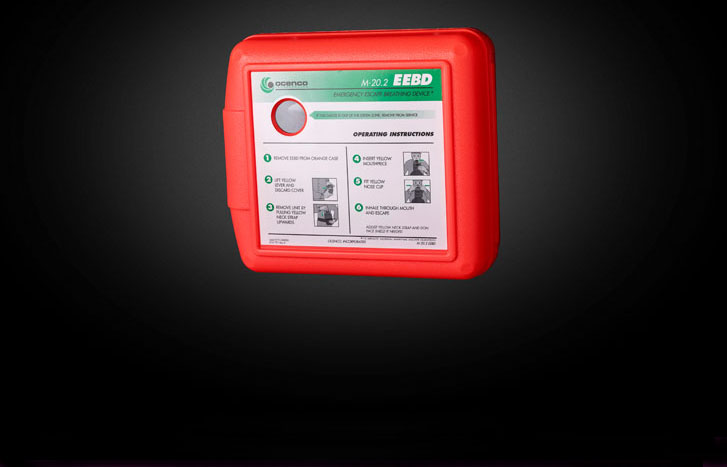 EEBD Emergency Escape Breathing Device – You get it on. It gets you out. 